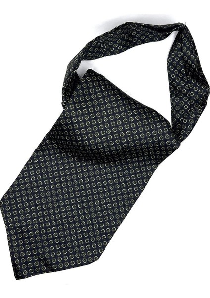 Siyah Küçük Desen Erkek Fular K452 modelleri