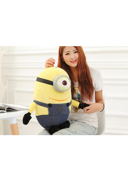 Ithal Kumaş Minions Çılgın Hırsızlar 2’li Set Stuart & Bob Peluş Oyuncak Oyun & Uyku Arkadaşı 45 Cm.