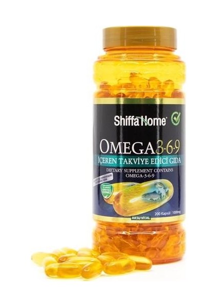 Omega 3-6-9 1000 mg 200 Softjel