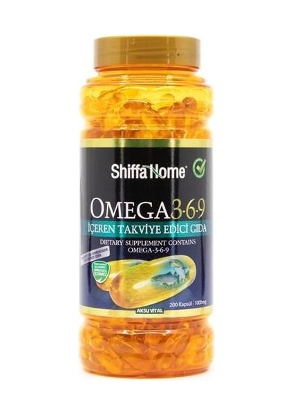 Omega 3-6-9 1000 mg 200 Softjel