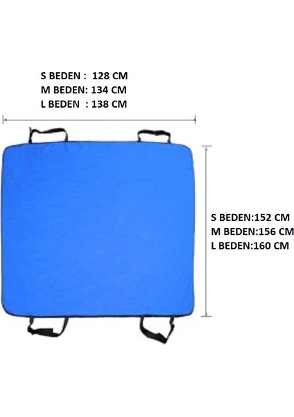 Araç Içi Arka Koltuk Evcil Hayvan Örtüsü Fermuarlı (5 Renk)