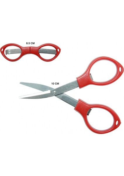 7511 Balıkçı Makas Profesyonel Kilitli 8.5-9.5cm