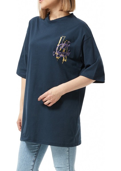 Baskılı Oversize T-Shirt