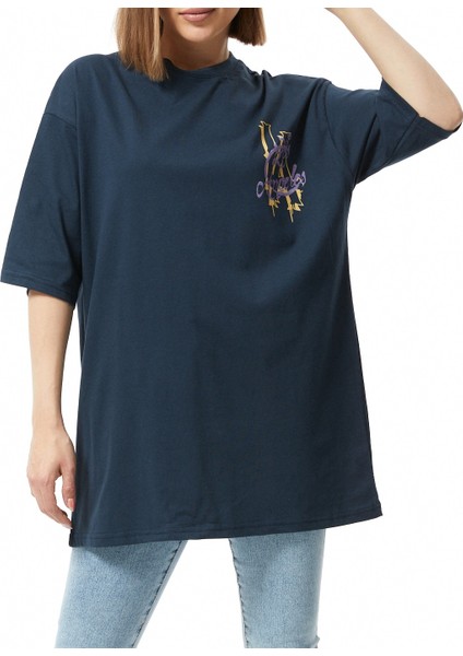 Baskılı Oversize T-Shirt