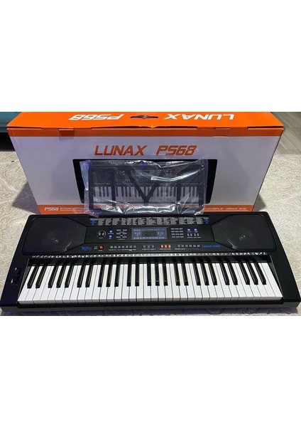 Lunax PS68 Tuş Hassasiyetli 61 Tuşlu Org