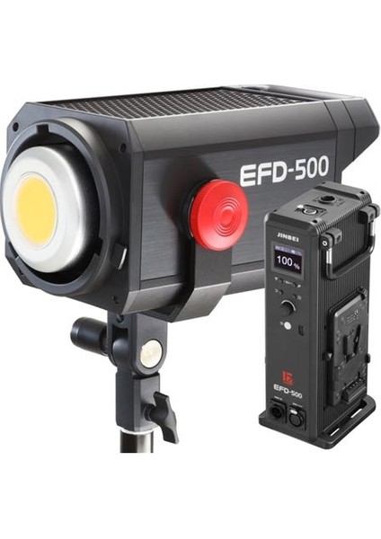 Jınbeı EFD-500 LED Ac/dc Video Işığı 5500K fırsatları