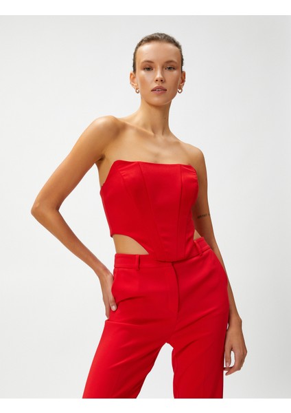 Abiye Korse Büstiyer Straplez Balenli