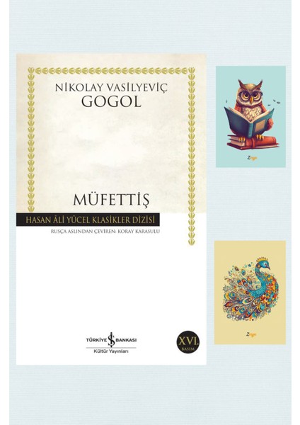 Müfettiş: Hasan Ali Yücel Klasikleri- Nikolay Vasilyeviç Gogol + Not Defter