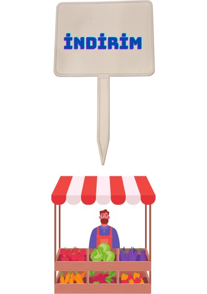 20 Adet Küçük Boy Yaz Sil Sapla Bakliyat Etiketliği Manav Etiketliği Pazarcı Etiketi fiyatları