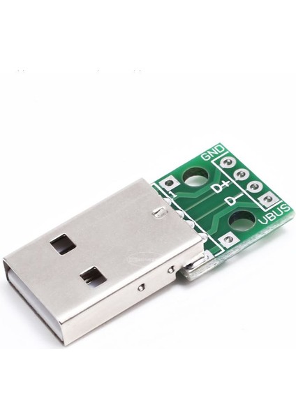 USB A Erkek Dıp Adaptörü Dönüştürücü 4pin 2.54MM Pcb Kartı Dıy Güç Kaynağı