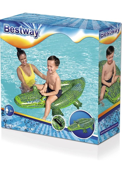60" x 28"/1.52M x 71CM Buddy Croc Ride On