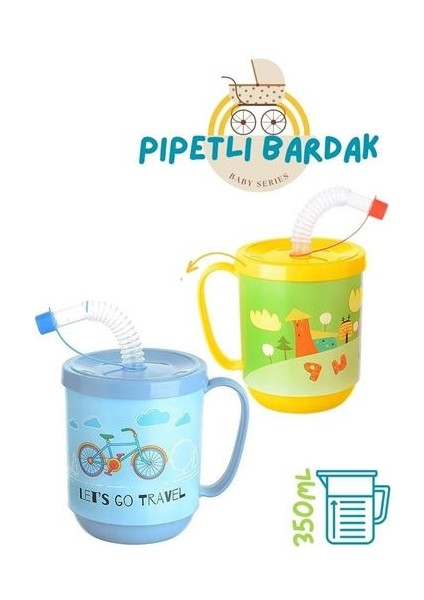 24+4 Adet Pipetli Bardak Momma Design 718281