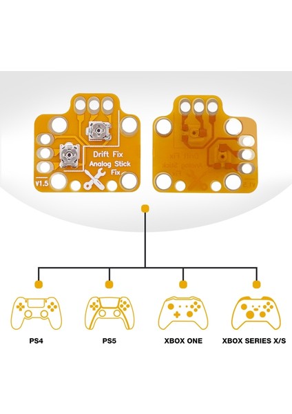 PS5 Analog Motor Kayma Düzeltici Drift Fix Modül Playstation 5 Kol Analog Motor Tamiri