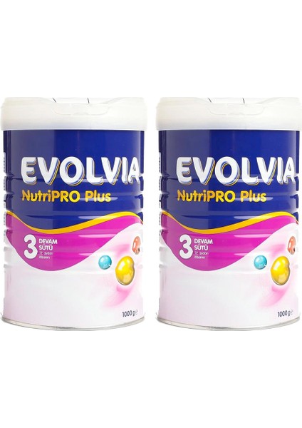 Nutripro Plus 3 Bebek Maması 1000 gr x 2 Adet