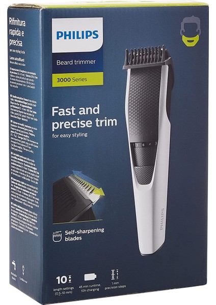 BT3206/14 Sakal Düzeltme ve Şekillendirme Makinesi, Siyah/gümüş