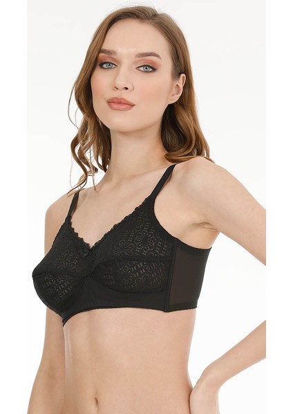 Minimizer Toparlayıcı Sütyen Dantel 144231 Siyah
