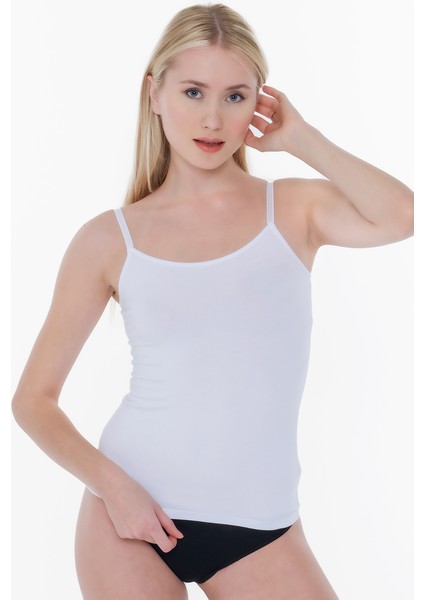 Kadın Modal Atlet Beyaz