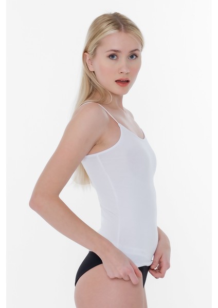 Kadın Modal Atlet Beyaz fiyatları