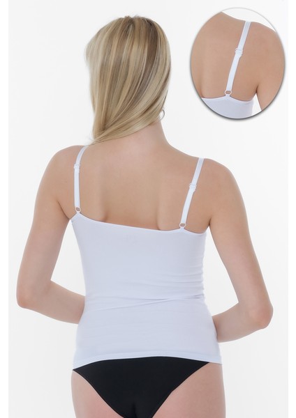 Kadın Modal Atlet Beyaz modelleri