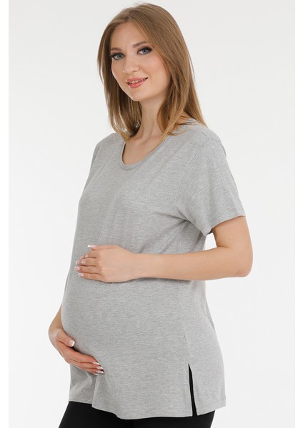 Hamile Tshirt Gri fiyatları