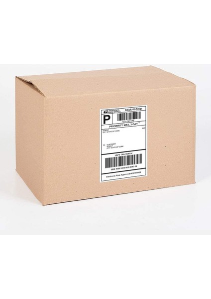 Bilgisayar Etiketi TW-2052 46,4X21,2 mm 100 Lü Lazer Etiket 1 Paket Tanex Davetiye Kargo Koli Kutu Etiketi