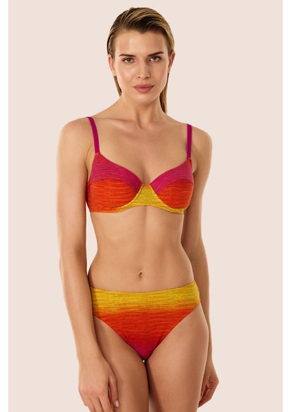 3570 Turuncu Bikini Takımı