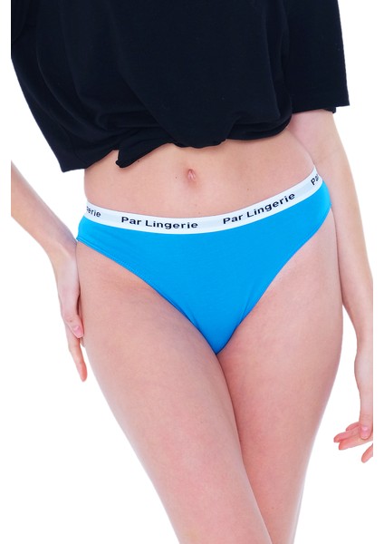 Kadın 3lü Strıng Tanga Mavi-Gri-Fuşya fiyatları