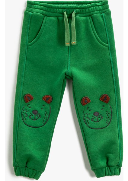 Jogger Eşofman Altı Aplike Detaylı fiyatları