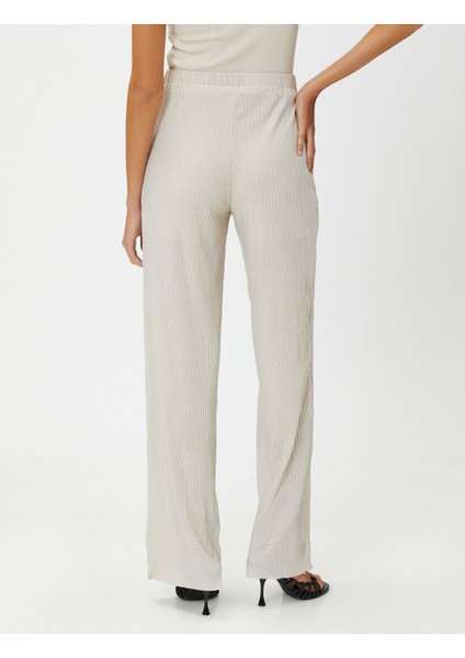 Beli Lastikli Pantolon Düz Paça fırsatları