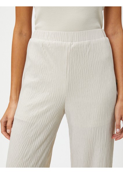 Beli Lastikli Pantolon Düz Paça indirimleri