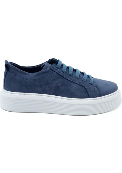 221150 Açık Mavi Nubuk Kadın Sneaker