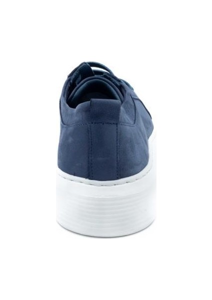 221150 Açık Mavi Nubuk Kadın Sneaker