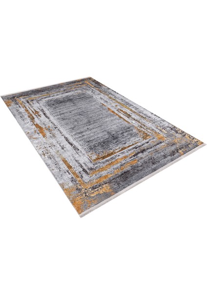 Krimsk Sarı Modern Dijital Baskı Halı