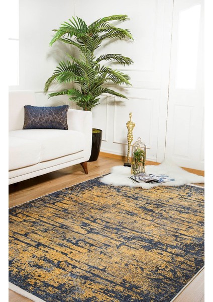 Salsk Gold Modern Dijital Baskı Halı