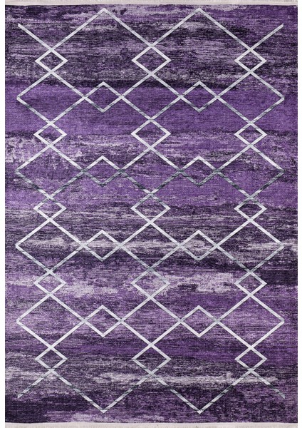 Gornoaltaysk Mor Modern Dijital Baskı Halı