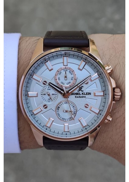 Exclusive Aktif Göstergeli Spor Şık Erkek Kol Saati