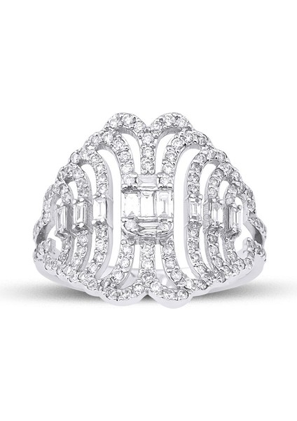 0,75 Karat Baget Yüzük