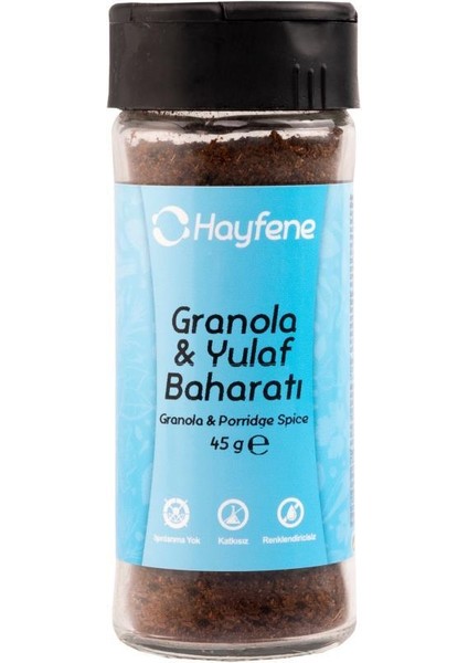 Granola & Yulaf Baharatı 45 G
