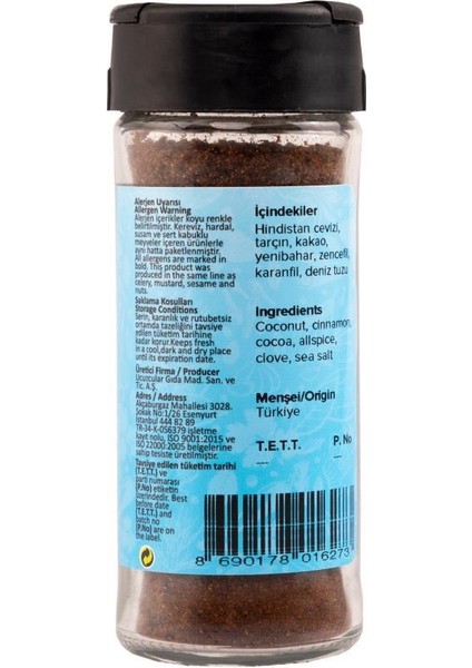 Granola & Yulaf Baharatı 45 G modelleri