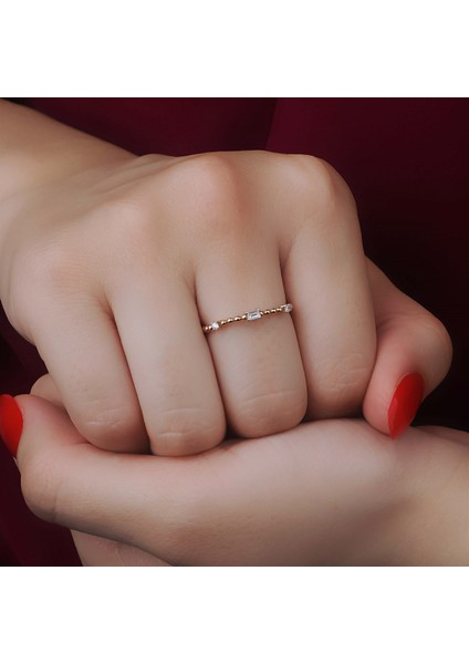 0,07 Karat Fantezi Yüzük