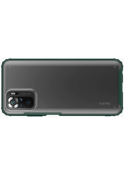 Xiaomi Redmi Note 10 Renkli Kenarlı Darbe Koruyucu Kılıf Kapak