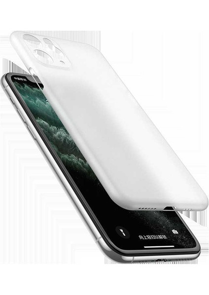 Apple iPhone 11 Pro Max Renkli Koruyucu Silikon Kılıf