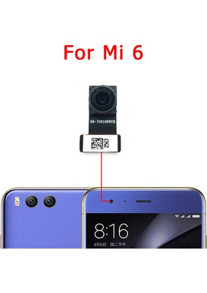 Xiaomi Mi 6 Ön Kamera Orj