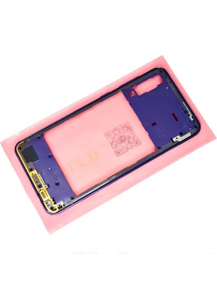Samsung Galaxy A30S A307 Kasa Arka Pil Batarya Kapağı (Tamir Seti) Mavi