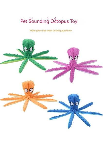 Sesli Ahtapot Peluş (Yurt Dışından)