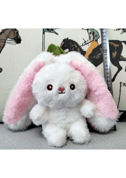 Yingnuo 20CM Karikatür Çilek Tavşan Meyve Peluş Oyuncak Havuç Tavşan Bebeğe Dönüştü (Yurt Dışından) fırsatları