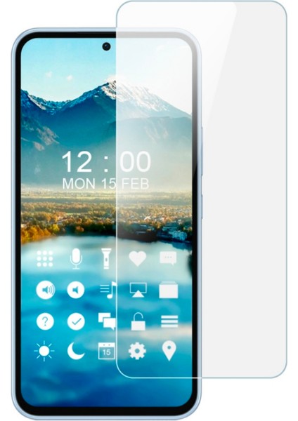 Samsung Galaxy A54 5g ile Uyumlu Ekran Koruyucu Şeffaf Temperli Kırılmaz Cam Ekran Koruyucu
