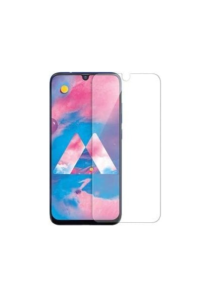 Samsung Galaxy M30 ile Uyumlu Ekran Koruyucu Şeffaf Temperli Kırılmaz Cam Ekran Koruyucu