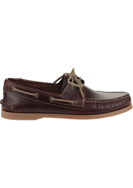 Kahverengi Kızıl Deri Erkek Loafer 11M23299