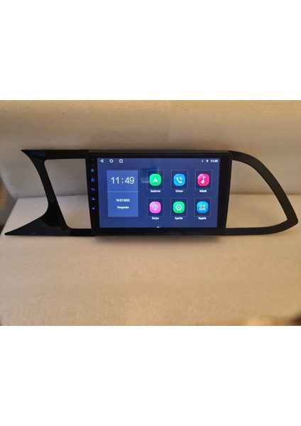 Seat 2018 Leon Android Sürüm 13 Kablosuz Carplay Navigasyon Multimedya 9 Inch Ekran 2 GB Ram 16 GB Hafıza